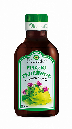 Репейное масло с гинкго билоба «Мирролла»®