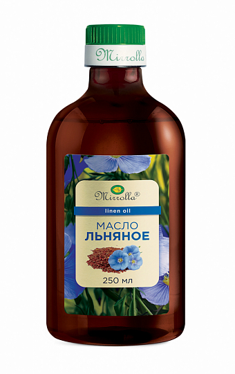 Льняное масло «Мирролла»®