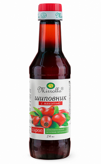 Сироп шиповника «Мирролла»® с мякотью