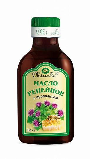 Репейное масло с прополисом «Мирролла»®