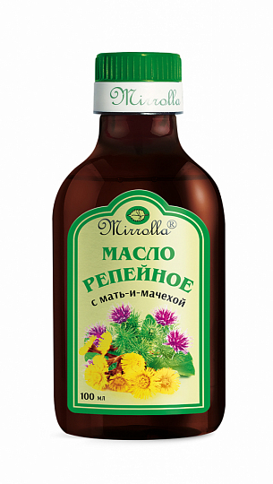 Репейное масло с мать-и-мачехой «Мирролла»®