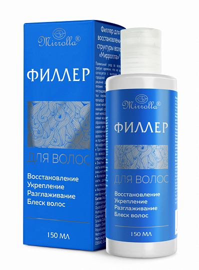Филлер для восстановления структуры волос «Мирролла»®