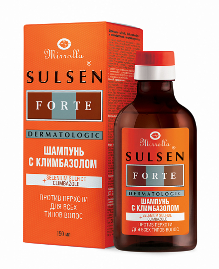 Шампунь «Mirrolla Sulsen Forte»® с климбазолом - против перхоти