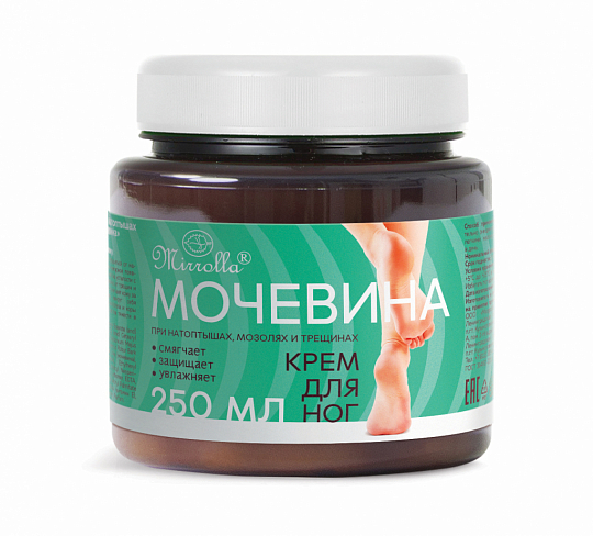 Крем для ног с мочевиной «Мирролла»®