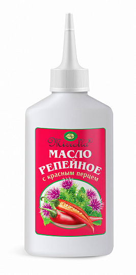 Репейное масло с красным перцем «Мирролла»®