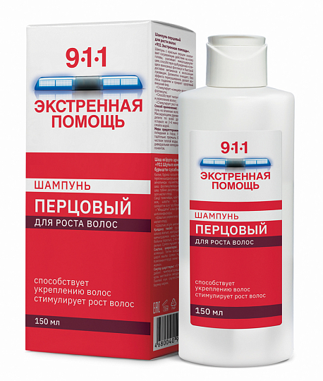 Перцовый шампунь «911 Экстренная помощь»