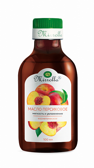 Масло косметическое персиковое «Мирролла»®
