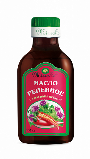 Репейное масло с красным перцем «Мирролла»®