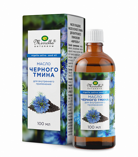 Масло черного тмина «Мирролла»®