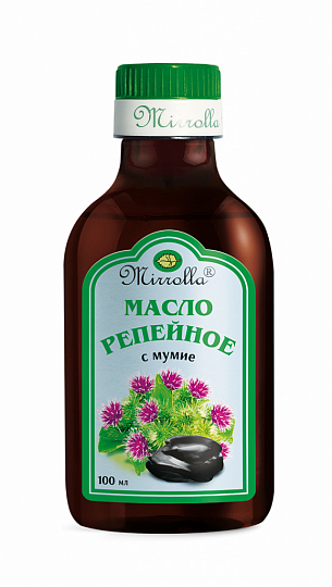 Репейное масло с мумие «Мирролла»®