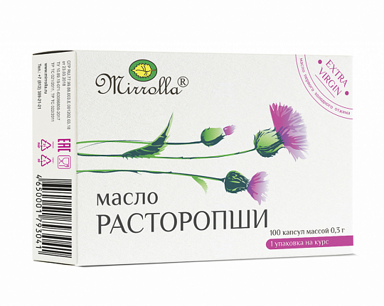 Расторопши масло комплекс с витамином Е