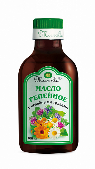 Репейное масло с целебными травами «Мирролла»®