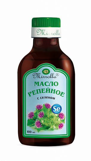 Репейное масло с селеном «Мирролла»®