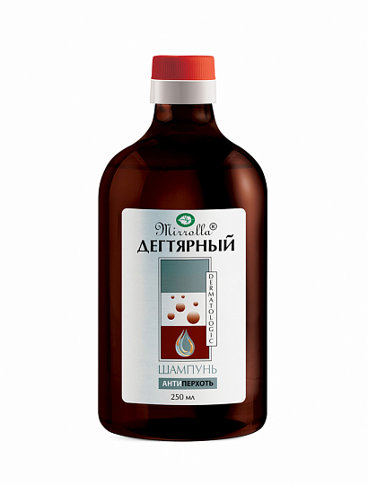 Шампунь дегтярный против перхоти «Мирролла»®